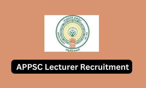 APPSC Lecturer Recruitment