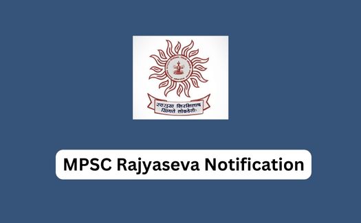 MPSC Rajyaseva Notification