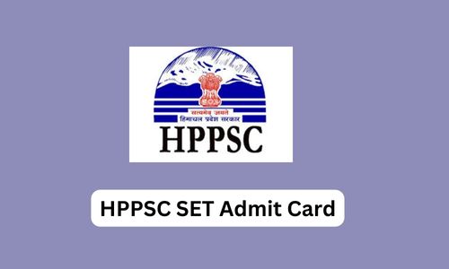 HPPSC SET Admit Card