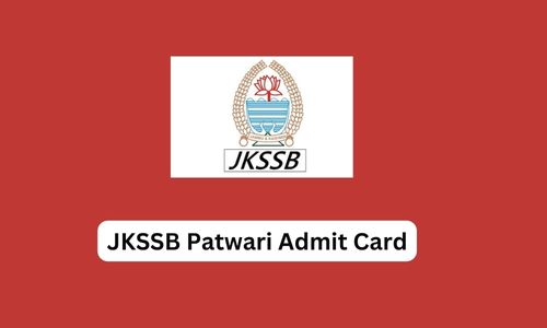 JKSSB Patwari Admit Card