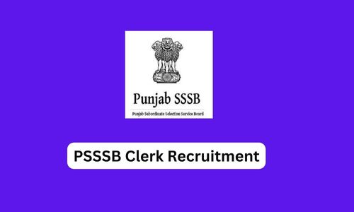 PSSSB Clerk Recruitment