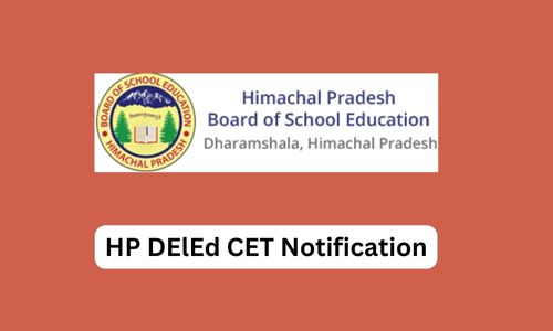 HP DElEd CET Notification