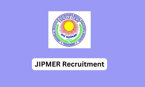 JIPMER Recruitment